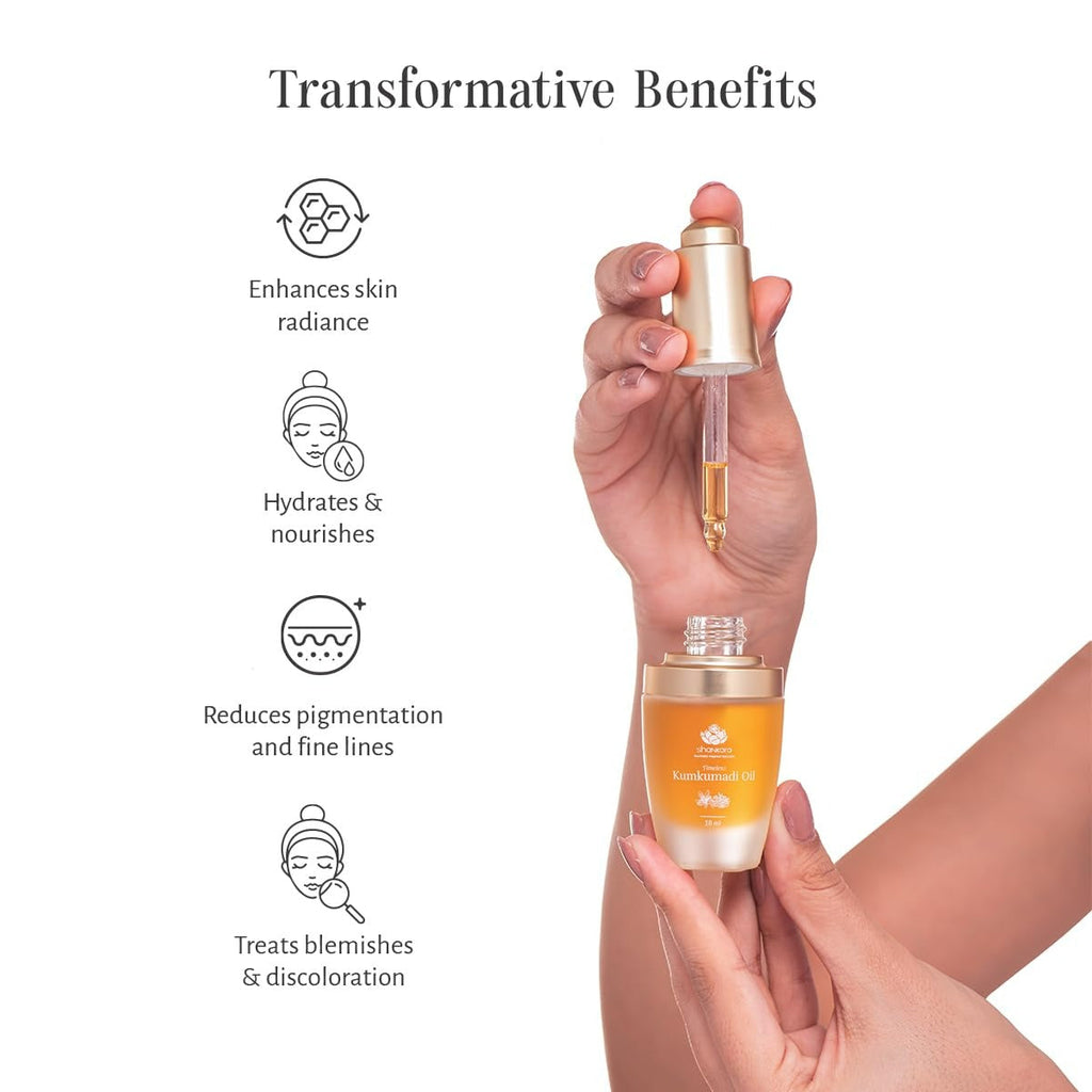 Shankara by Sri Sri Tattva Kumkumadi Oil | Grocsy