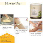 Rica Aloe Vera Liposoluable Hair Removal Wax Cream for Arms, Chest, Legs, Back, and Full Body | Grocsy