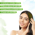Mamaearth Natural Henna Paste For Rich Naturally Colored Hair | Grocsy