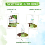 Mamaearth Natural Henna Paste For Rich Naturally Colored Hair | Grocsy
