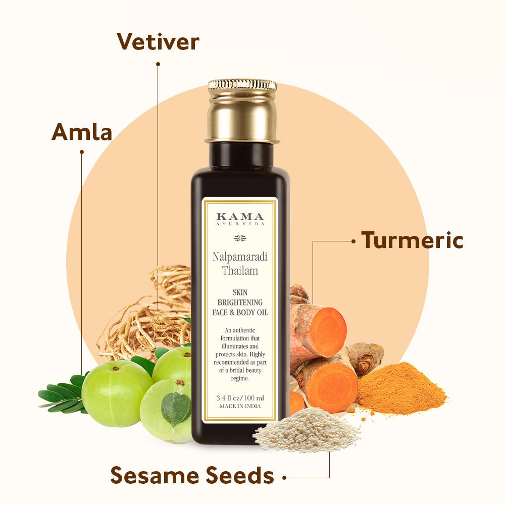 Kama Ayurveda Nalpamaradi Thailam Skin Brightening Treatment | Grocsy