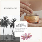 Kumkumadi Youth-Clarifying Mask-Scrub, 2 in 1 Mask Scrub | Grocsy