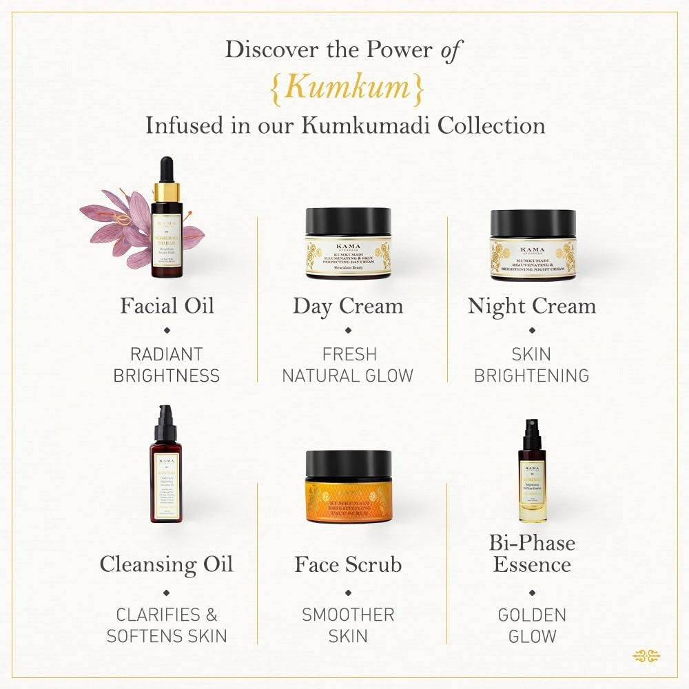 Kumkumadi Youth-Clarifying Mask-Scrub, 2 in 1 Mask Scrub | Grocsy
