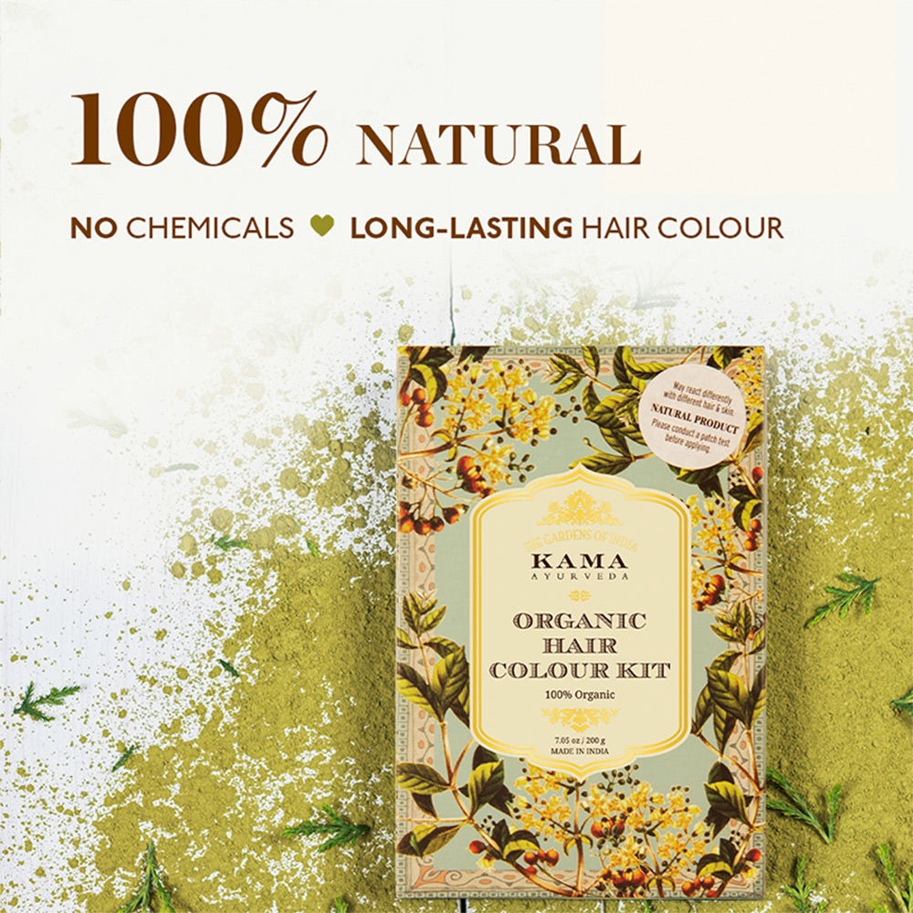 Kama Ayurveda Organic Hair Color Kit | Grocsy