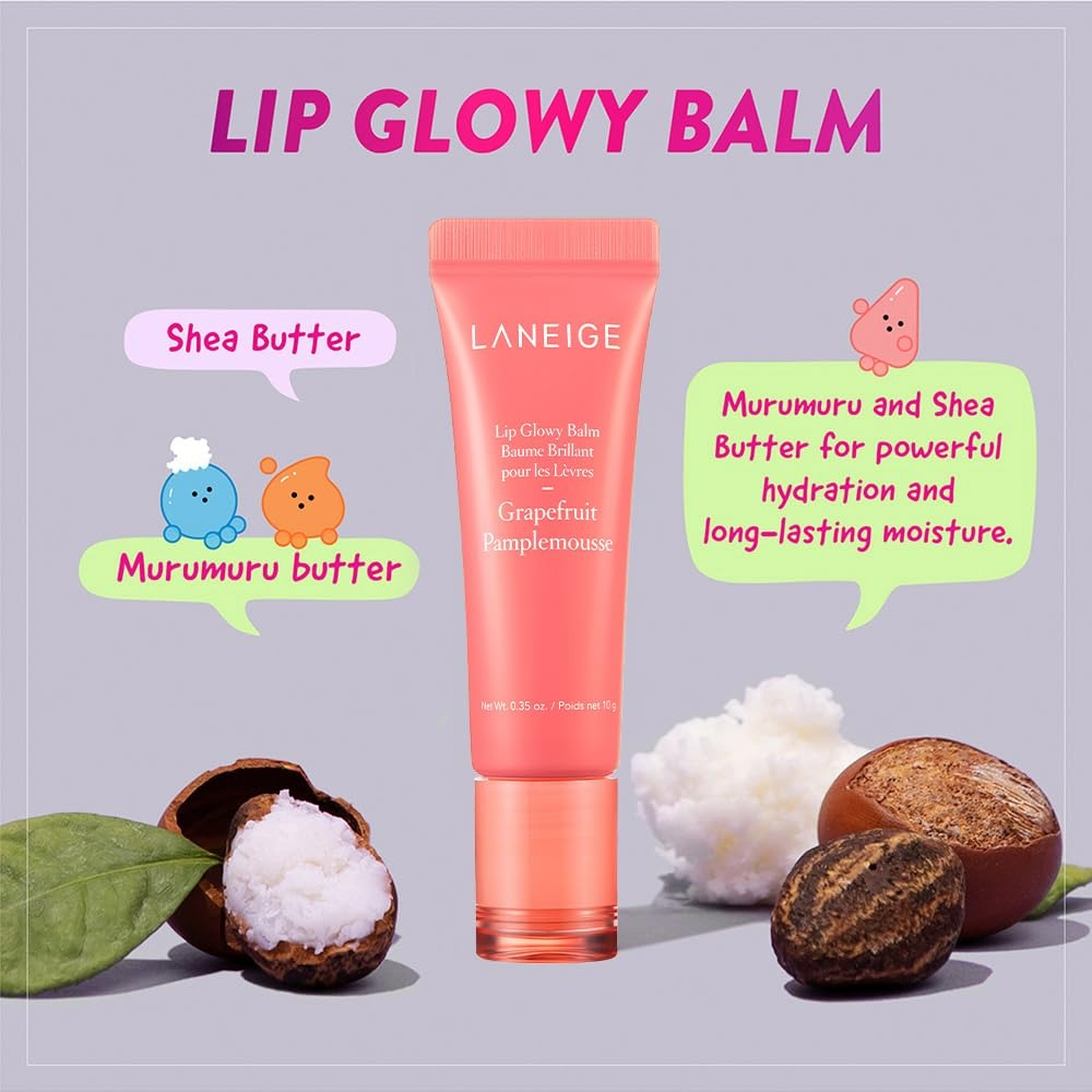 Laneige Lip Glowy Balm - Korean skincare | Grocsy