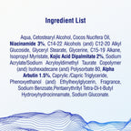 Dermdoc 2% Kojic Acid Night Cream | Grocsy