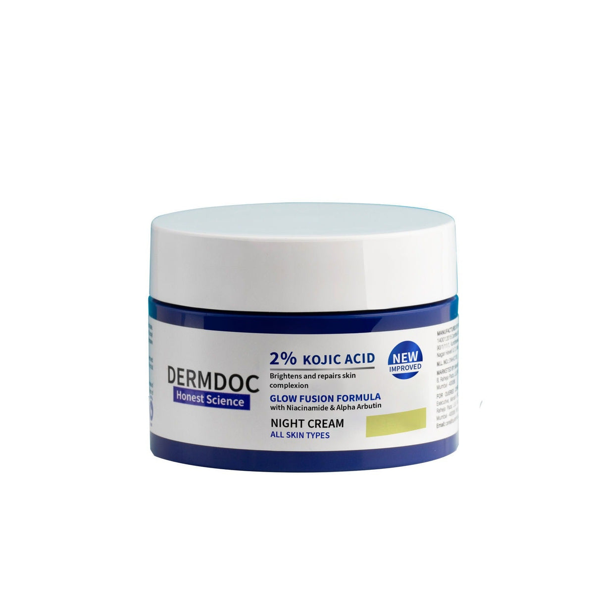 Dermdoc 2% Kojic Acid Night Cream | Grocsy