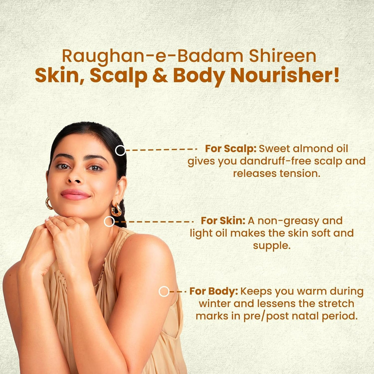Hamdard Roghan Badam Shirin Sweet Almond Oil | Grocsy