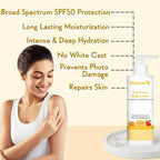 Wishcare Sunscreen Body Lotion SPF 50 | Grocsy