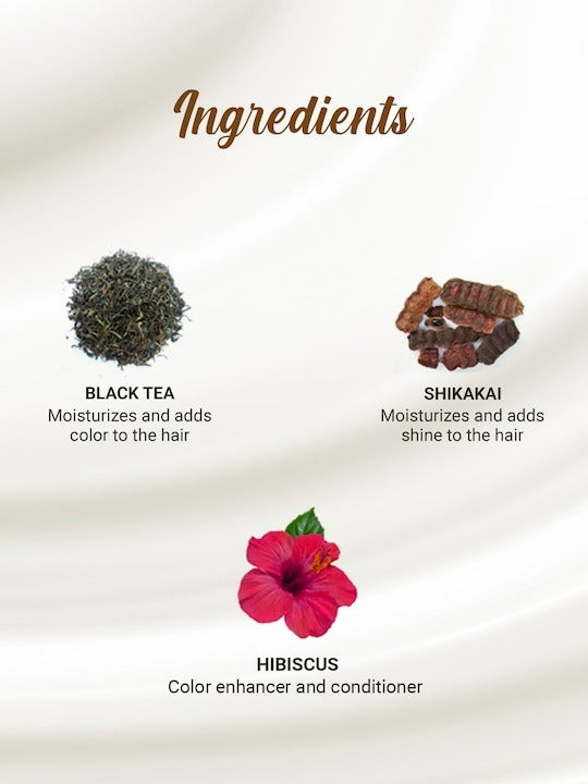 Biotique Herbcolor 3N Darkest Brown 50Gm + 110Ml | Grocsy