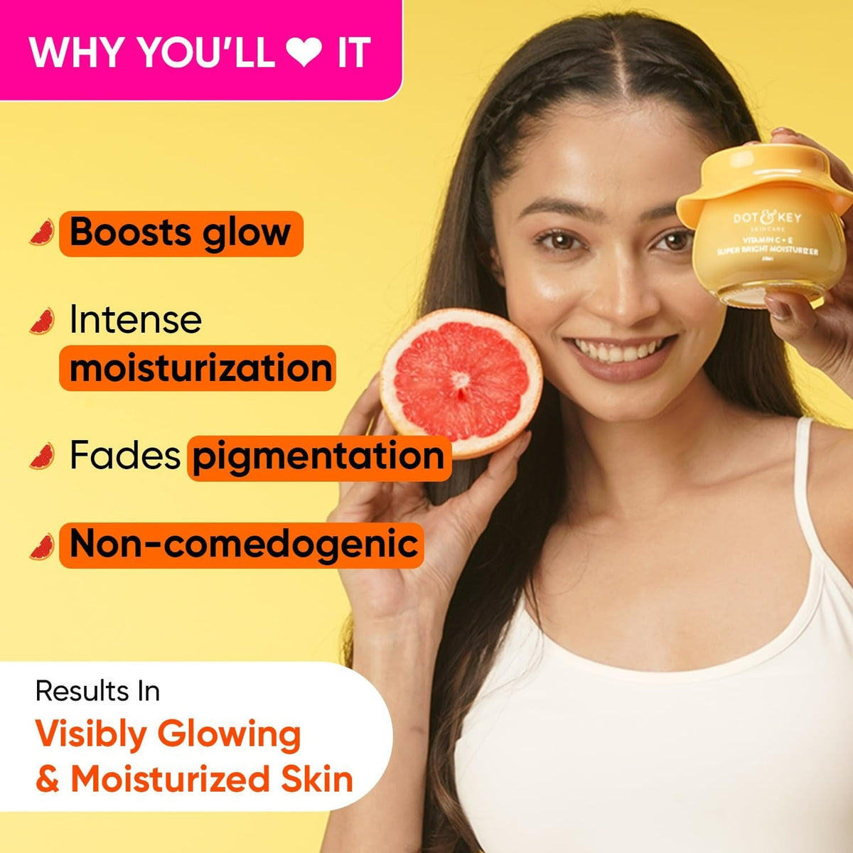 Dot & Key Vitamin C+E Super Bright Moisturizer | Grocsy