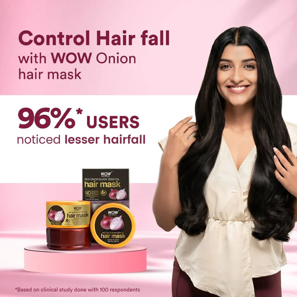 Wow Skin Science Onion Black Seed Oil Hair Care Ultimate 4 Kit | Grocsy