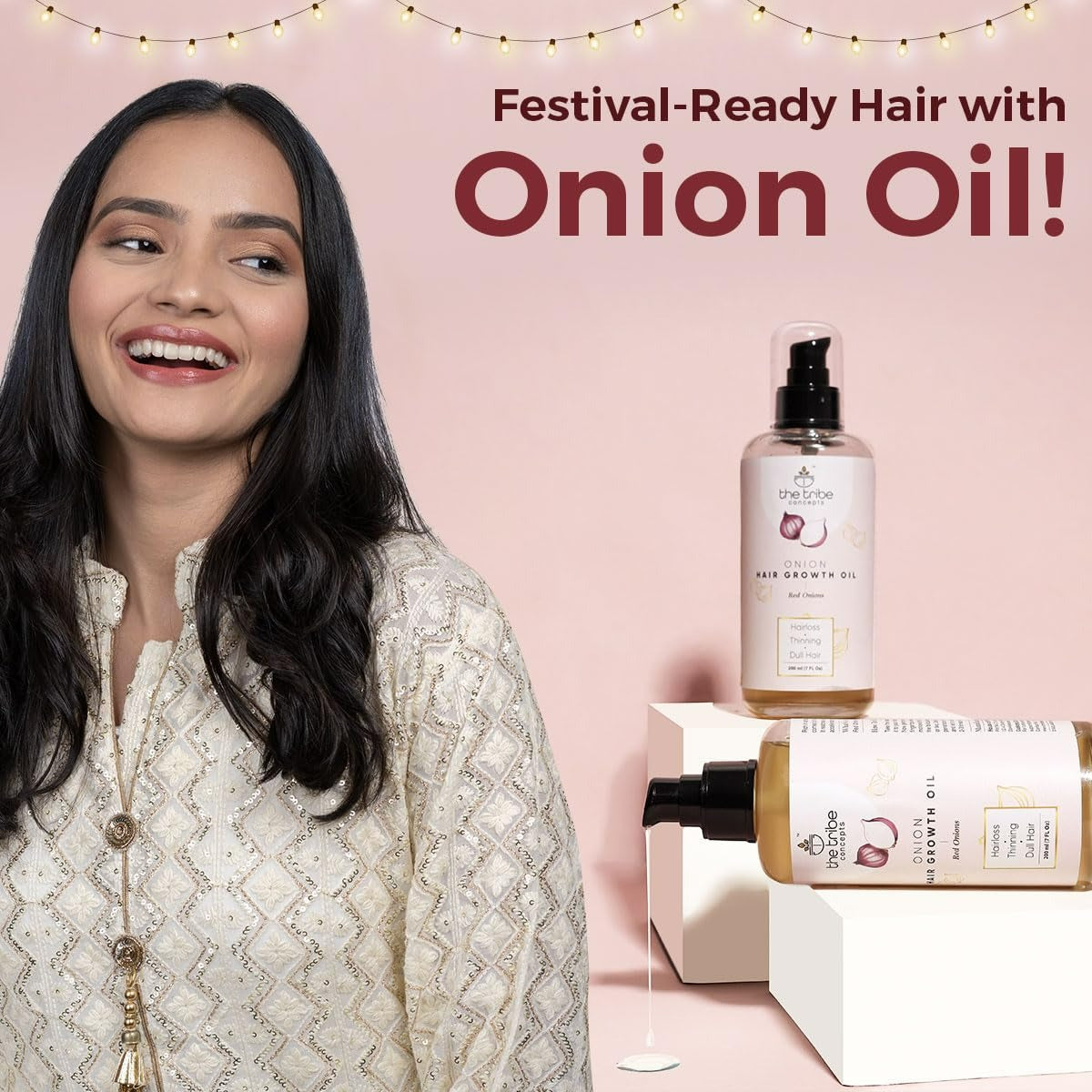 The Tribe Concepts Onion Hair Growth Oil | Grocsy