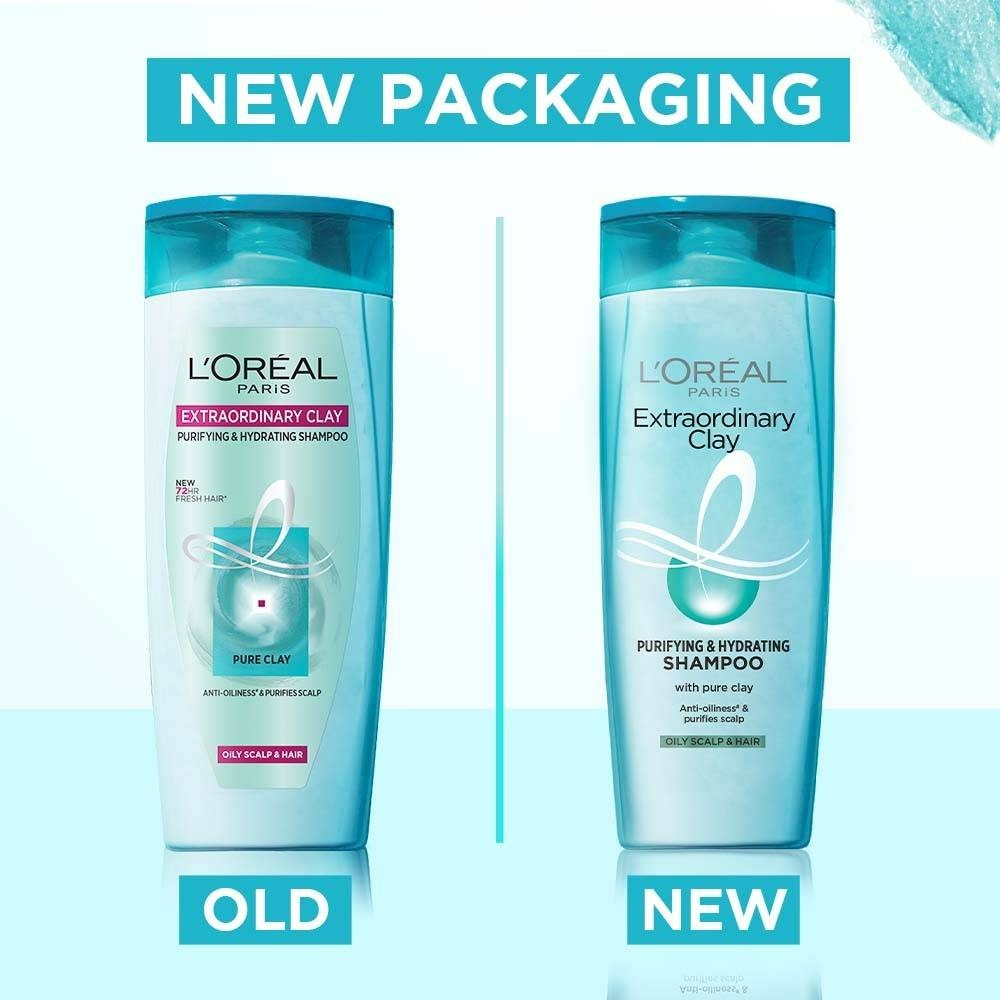 L'Oreal Paris Extraordinary Clay Purifying & Hydrating Shampoo | Grocsy