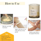 Rica White Chocolate Liposoluble Wax for Dry Skin With Natural Beeswax | Grocsy