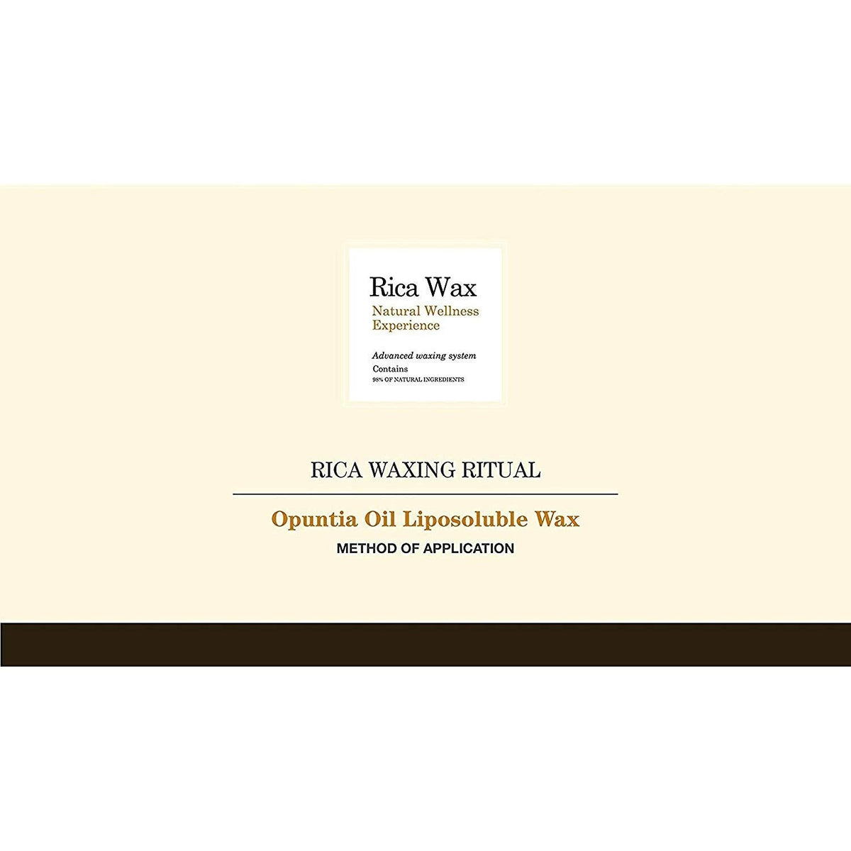Rica White Chocolate Liposoluble Wax for Dry Skin With Natural Beeswax | Grocsy