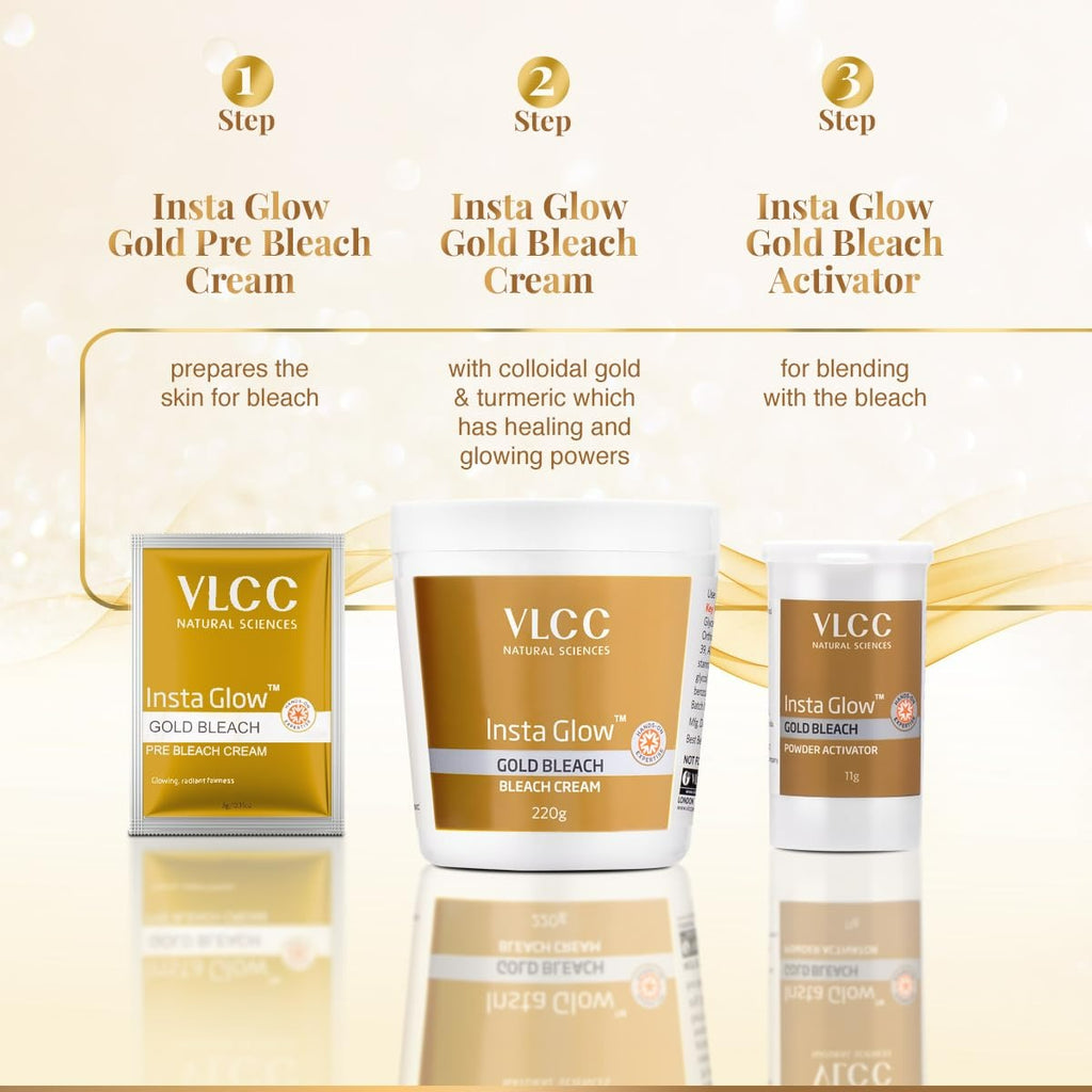 VLCC Insta Glow Gold Bleach | Grocsy