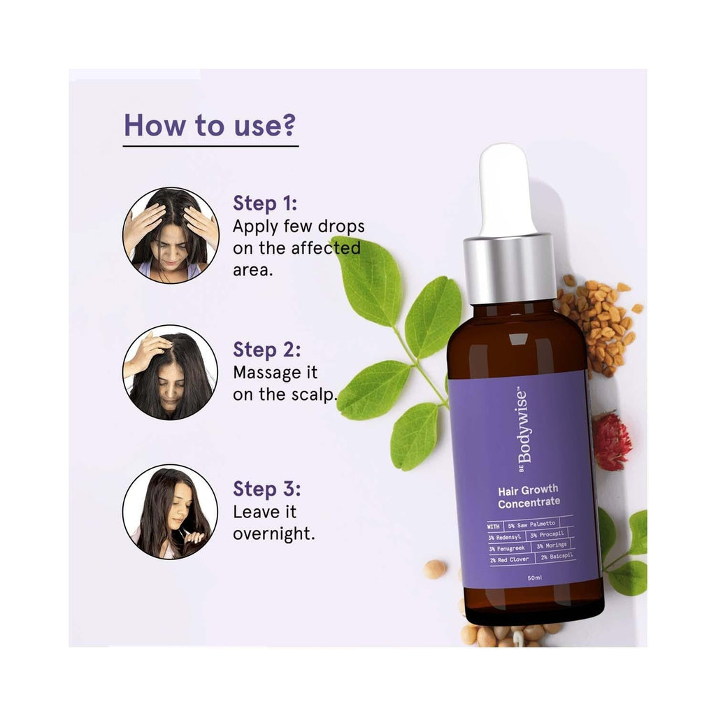 BeBodywise Hair Growth Concentrate | Grocsy