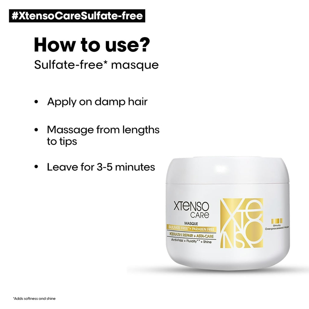 L'Oreal Paris X-Tenso Care Masque Sulfate Free | Grocsy