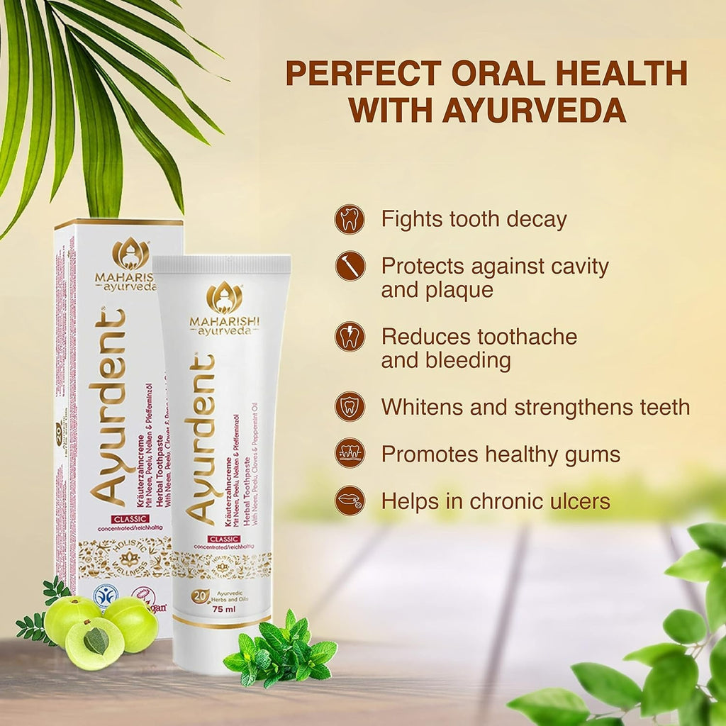 Maharishi Ayurveda Ayurdent Classic Toothpaste | Grocsy