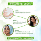 Mamaearth Lemon Anti-Dandruff Shampoo For Itchy & Flaky Scalp | Grocsy