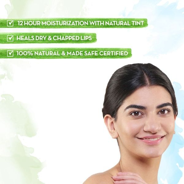 Mamaearth Rose Tinted 100% Natural Lip Balm | Grocsy