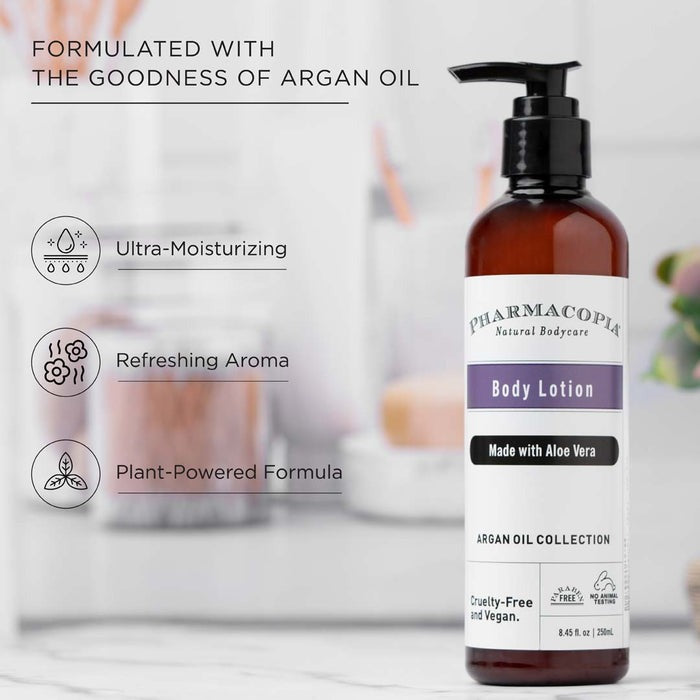Kimirica Pharmacopia Argan Oil Body Lotion | Grocsy