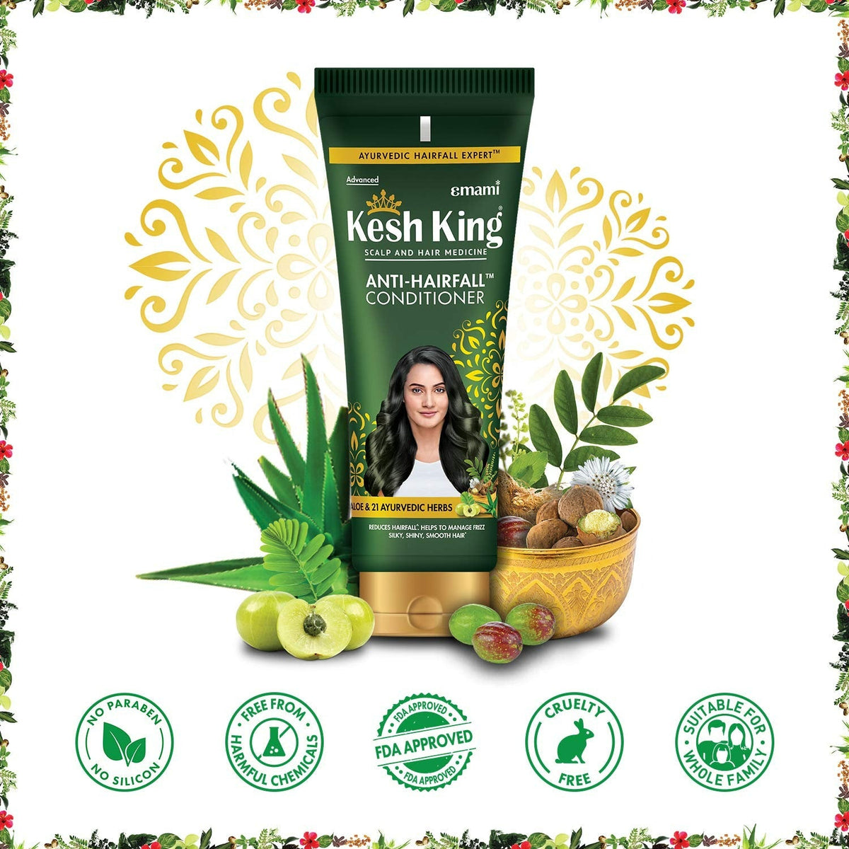 Kesh King Ayurvedic Anti Hairfall Conditioner | Grocsy