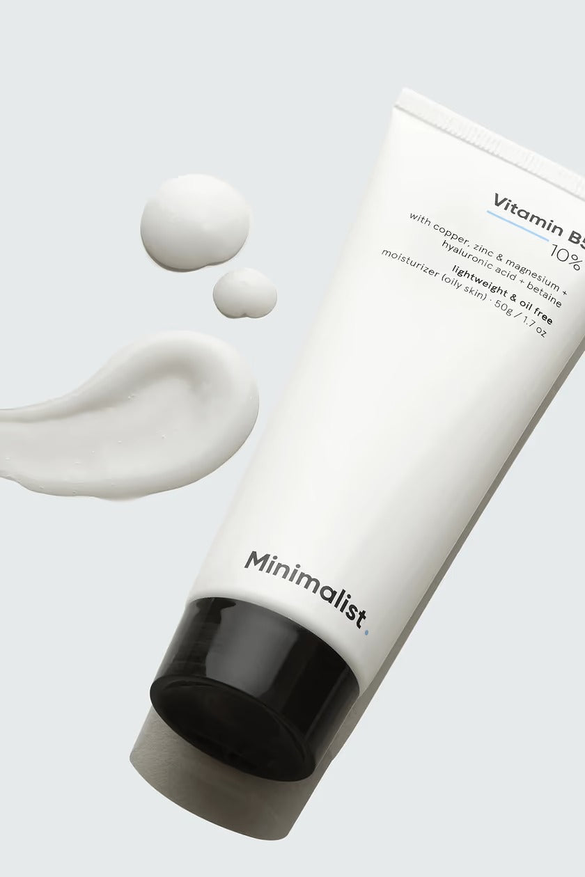 Minimalist Vitamin B5 10% Face Moisturizer | Grocsy