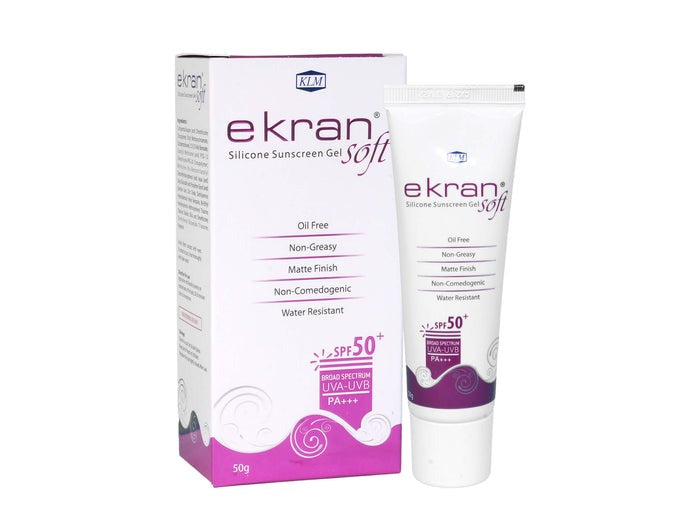KLM Ekran Soft Silicone Sunscreen Gel SPF 50+ | Grocsy