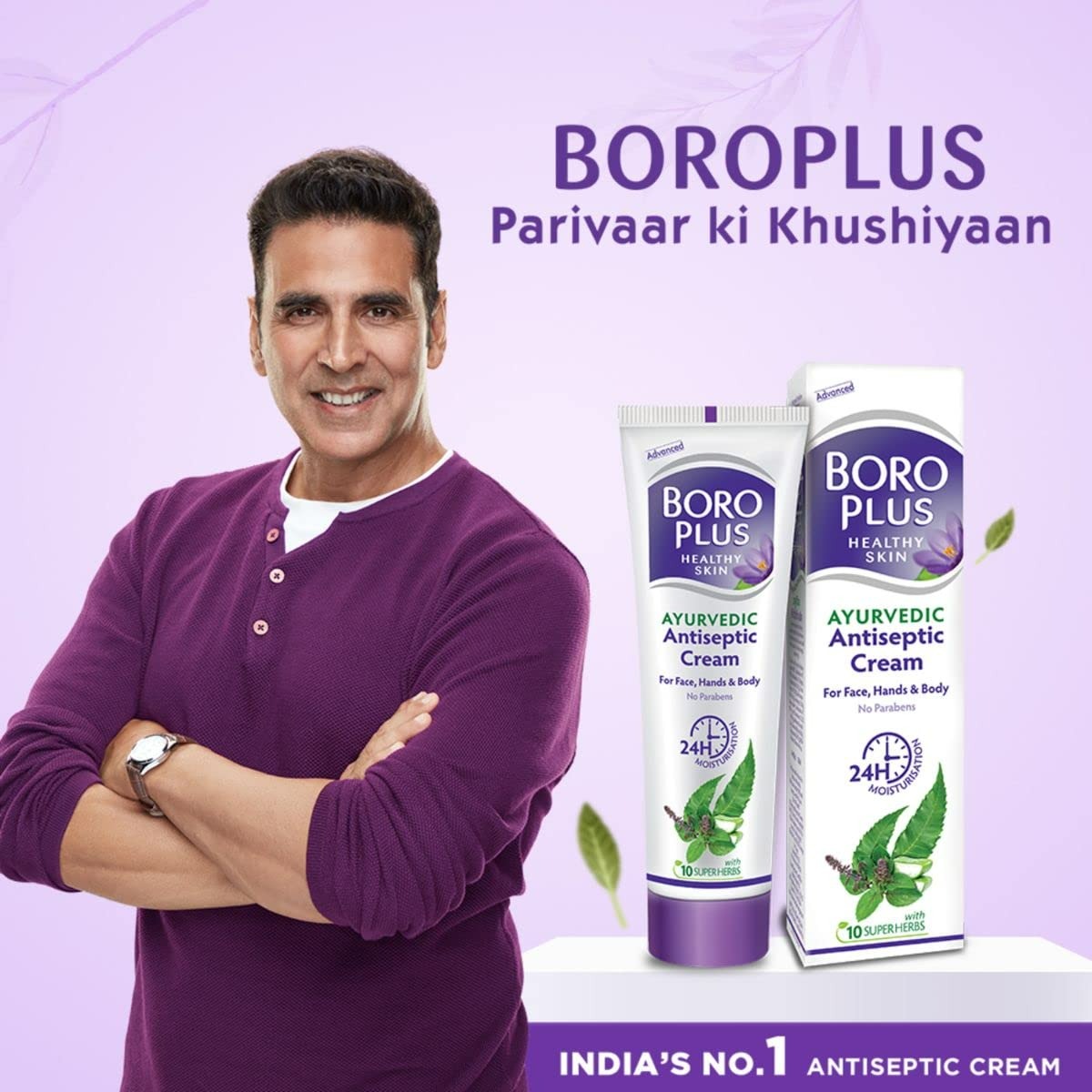 BoroPlus Ayurvedic Antiseptic Moisturisation Cream for Face, Hand & Body | Grocsy