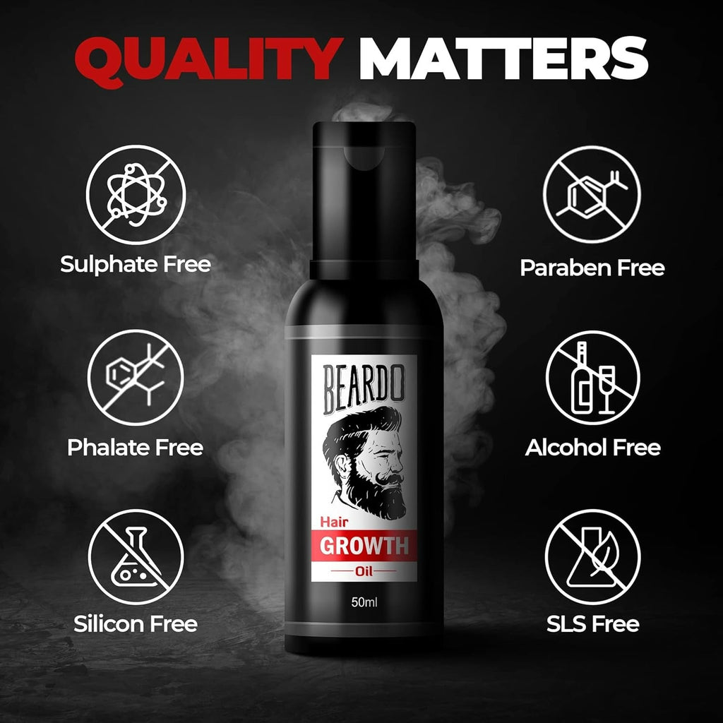 Beardo Beard & Hair Growth Oil | Grocsy