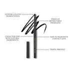 Forest Essentials Charcoal Black Gulaab Khaas Kajal | Grocsy
