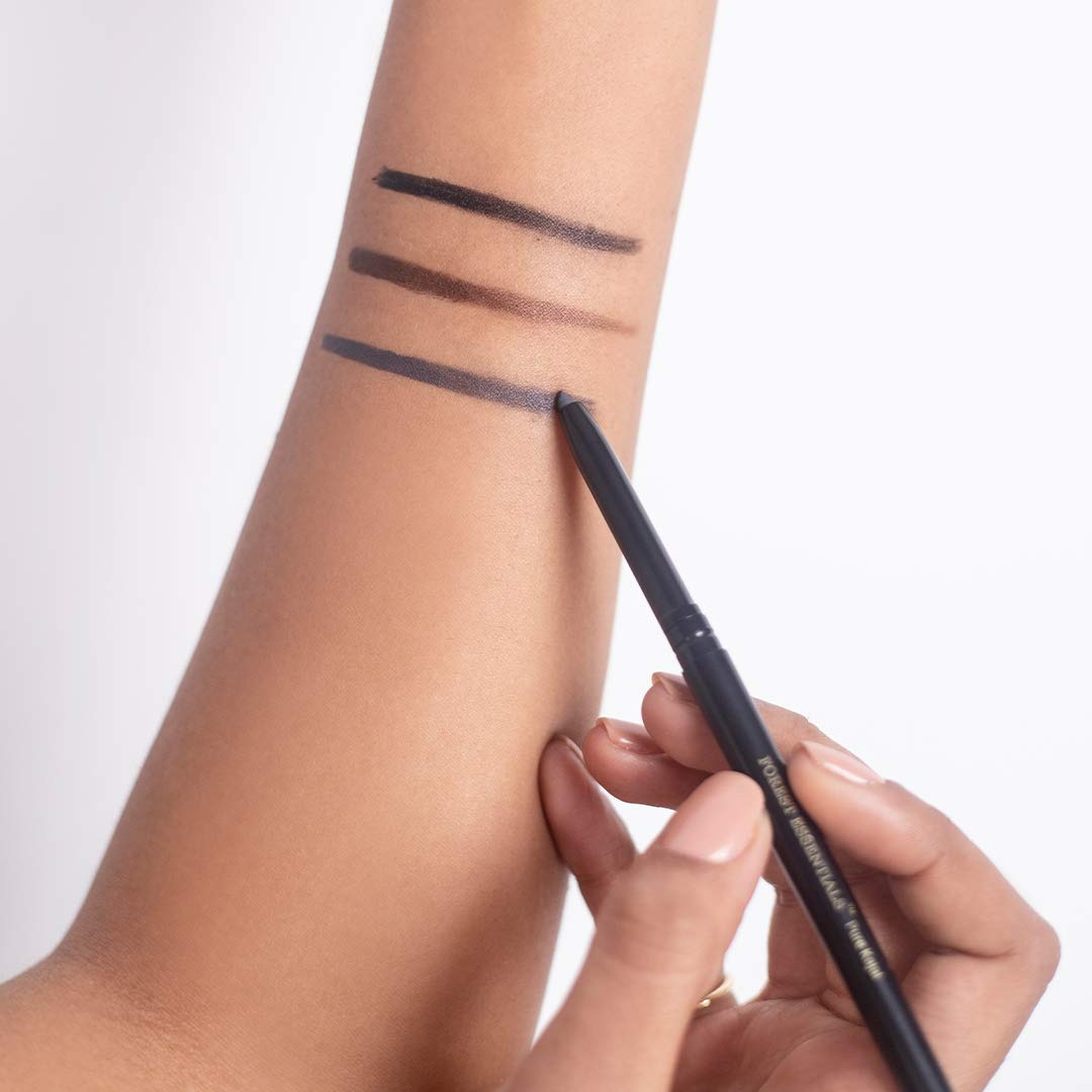 Forest Essentials Charcoal Black Gulaab Khaas Kajal | Grocsy