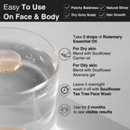 Soulflower Rosemary Oil for Healthy Hair and Shiny Skin | Grocsy