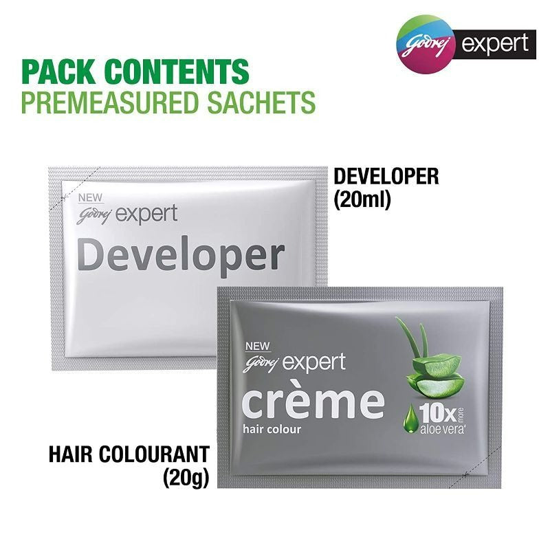 Godrej Expert Rich Creme Hair Natural Black Colour | Grocsy
