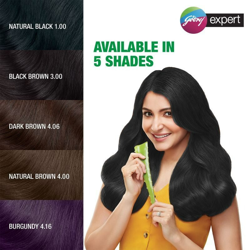 Godrej Expert Rich Creme Hair Natural Black Colour | Grocsy