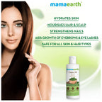 Mamaearth Castor Oil For Skin , Hair and Nails | Grocsy