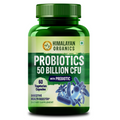 Himalayan Organics Probiotics Supplement 50 billion Prebiotics Capsules | Grocsy