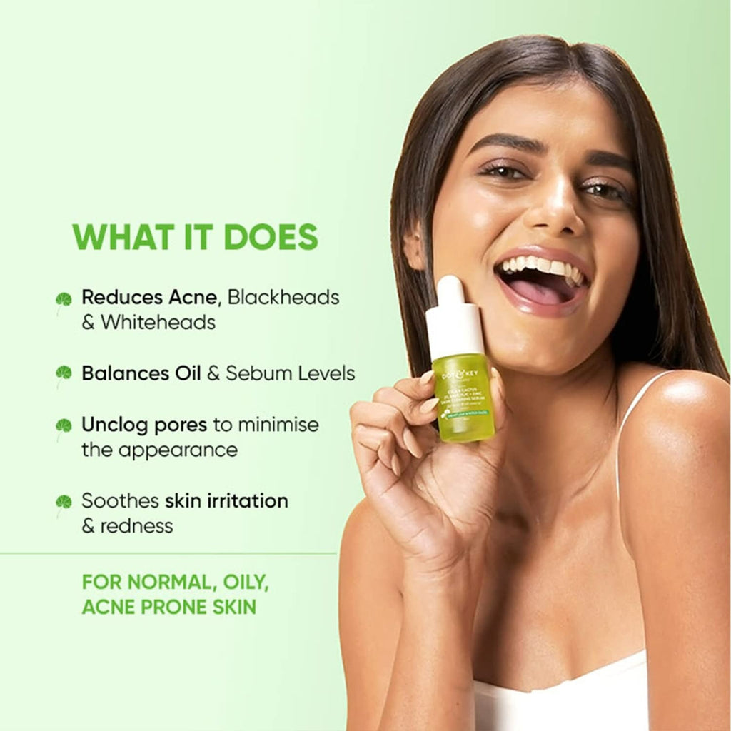 Dot & Key 2% Salicylic + Zinc Acne Busting Face Serum For Acne & Oil Control | Grocsy