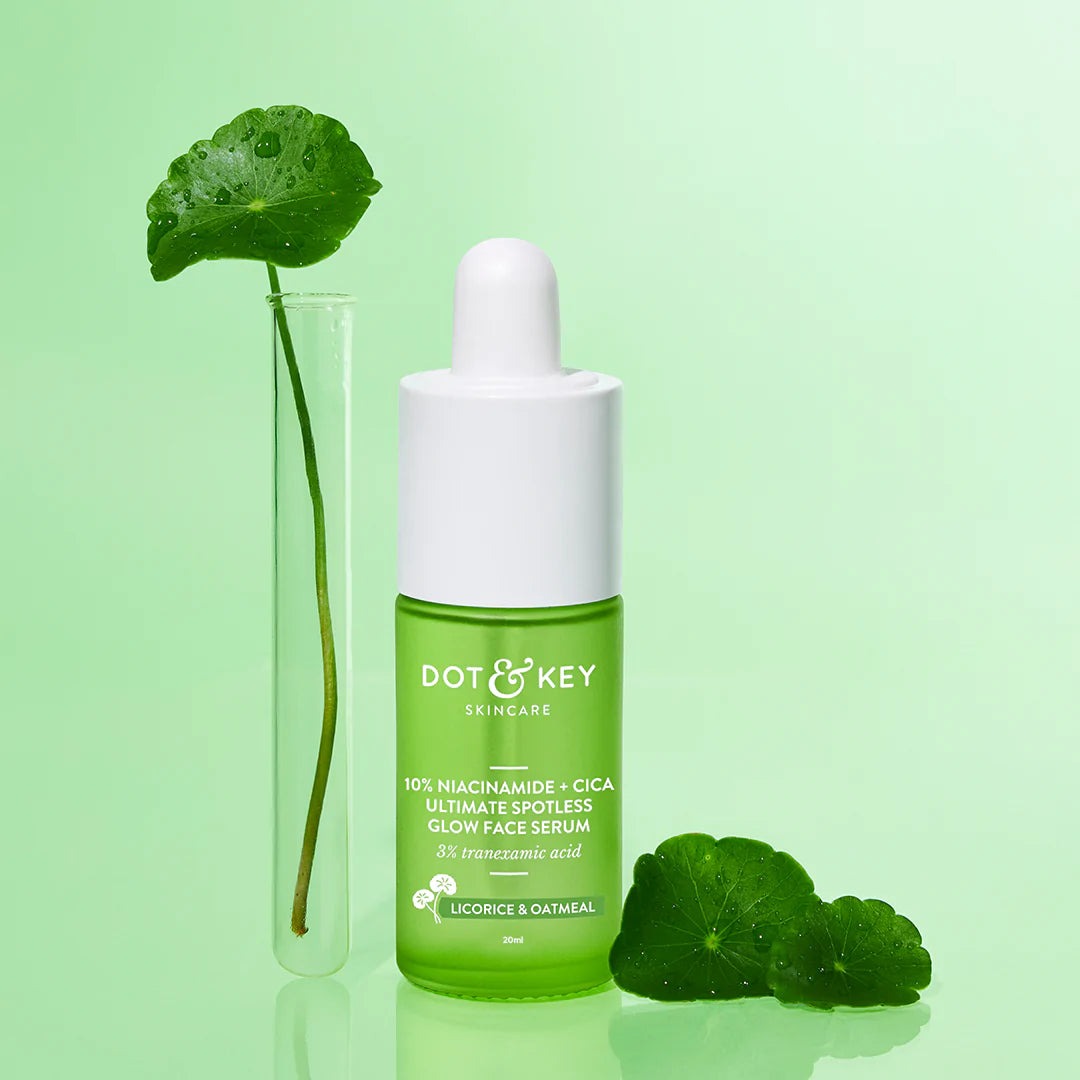 Dot & Key 10% Niacinamide Cica Glow Face Serum, Fades Acne Scars & Dark Spots | Grocsy