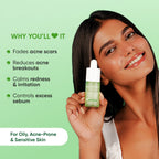 Dot & Key 10% Niacinamide Cica Glow Face Serum, Fades Acne Scars & Dark Spots | Grocsy