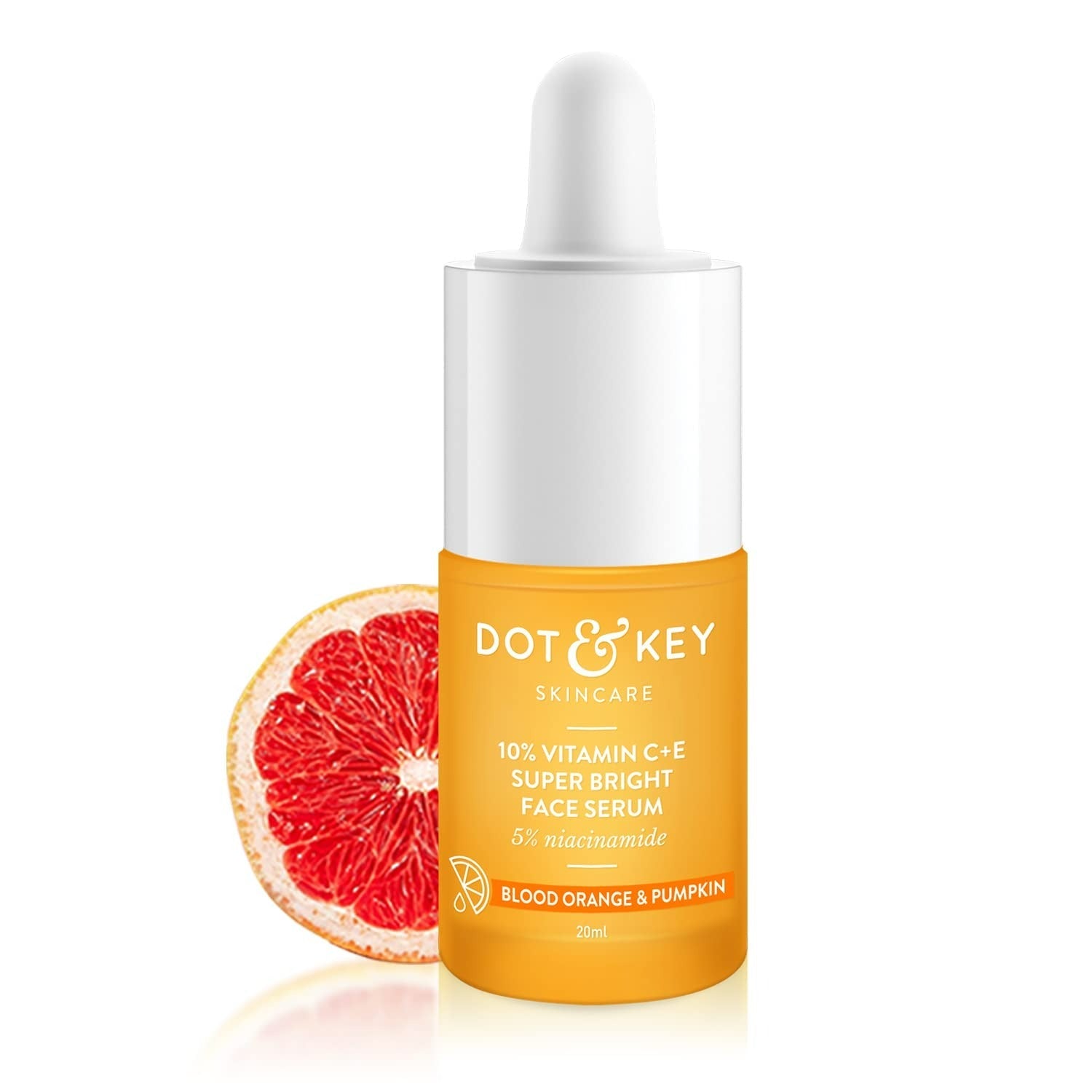 Dot & Key 10% Vitamin C+E Super Bright Face Serum With 5% Niacinamide, Glows Skin | Grocsy