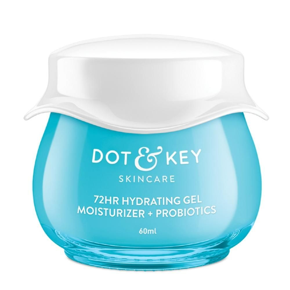 Dot & Key 72 Hr Hydrating Probiotic Face Gel With With Hyaluronic Acid, Kombucha & Rice Water | Grocsy
