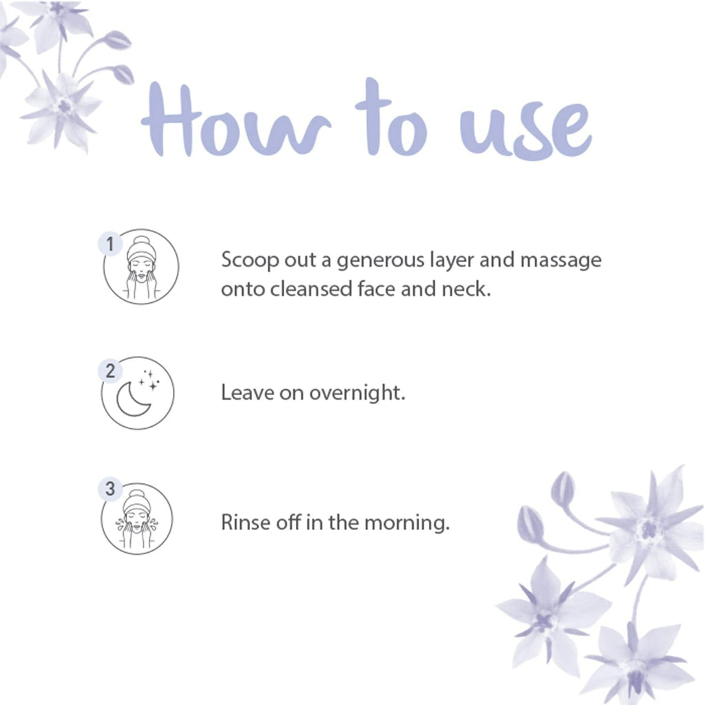 Dot & Key AHA Exfoliating Sleeping Face Mask With Lactic & Hyaluronic Acid | Grocsy