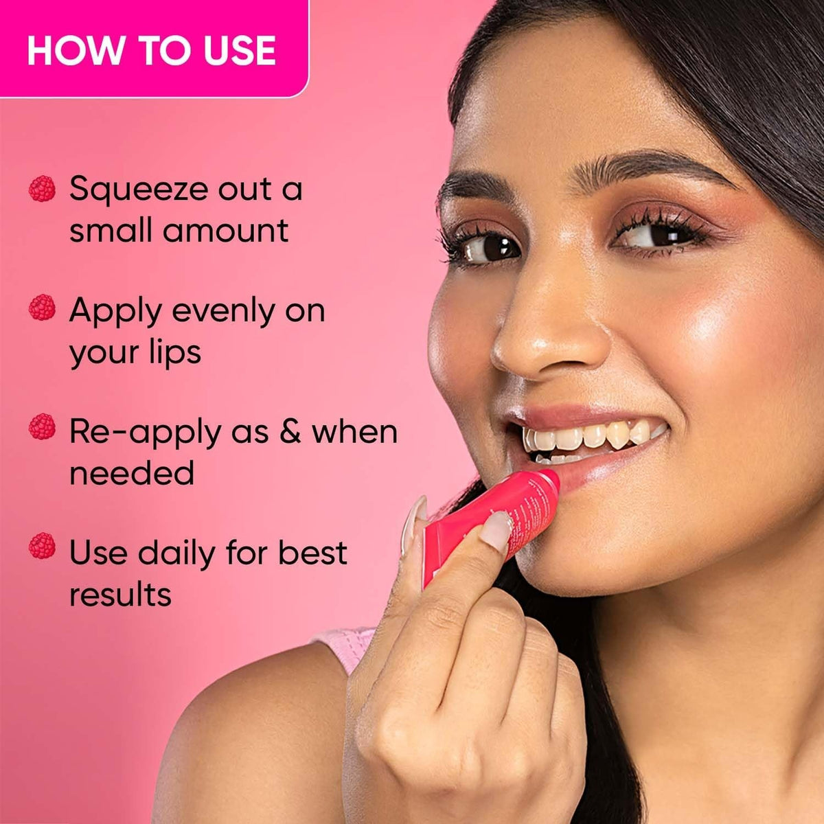 Dot & Key Barrier Repair Ceramide & Peptide SPF 50 Lip Balm - Plush Pink, UVA+UVB | Grocsy