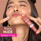 Dot & Key Barrier Repair Ceramide & Peptide SPF 50 PA+++, UVA+UVB Lip Balm - Warm Nude | Grocsy