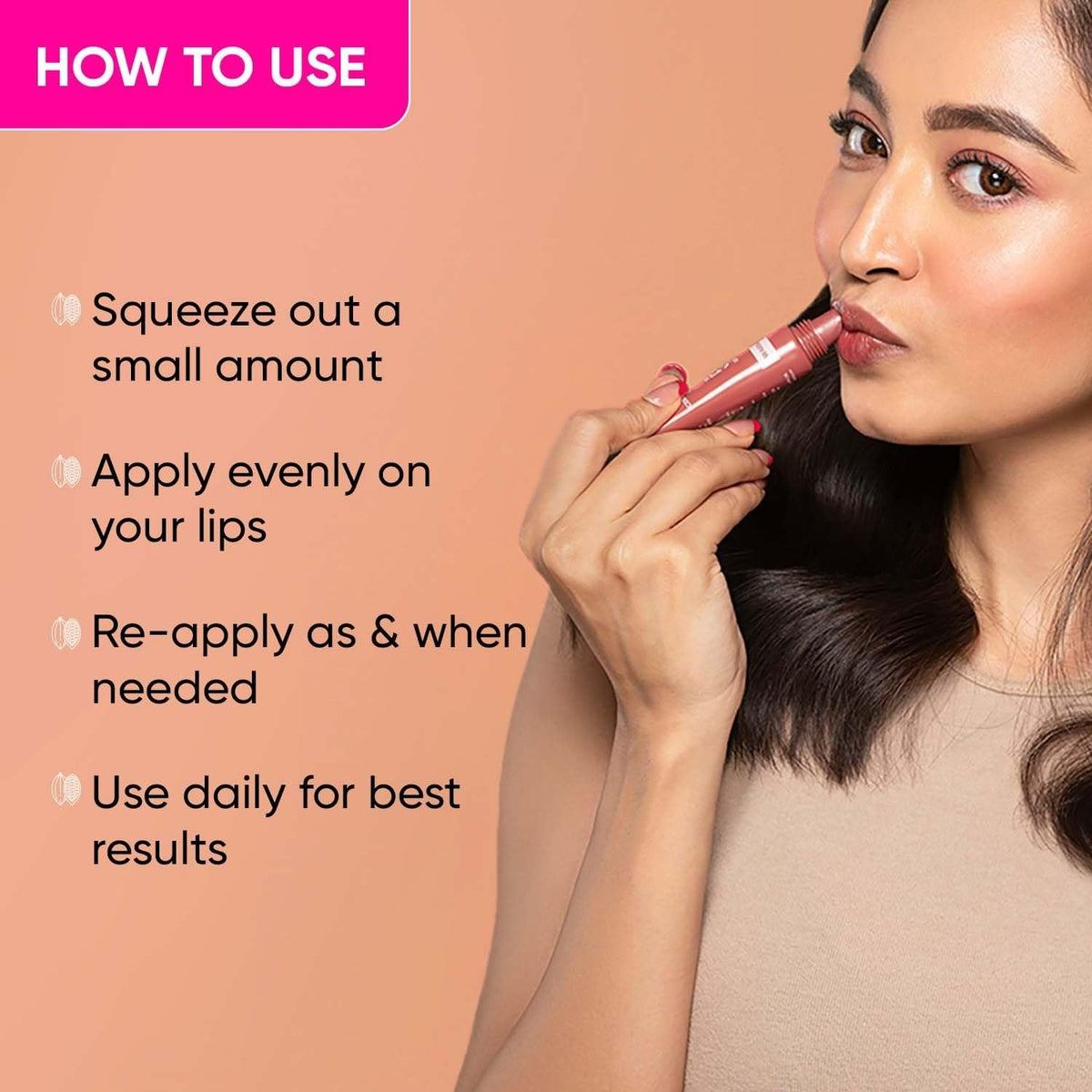 Dot & Key Barrier Repair Ceramide & Peptide SPF 50 PA+++, UVA+UVB Lip Balm - Warm Nude | Grocsy