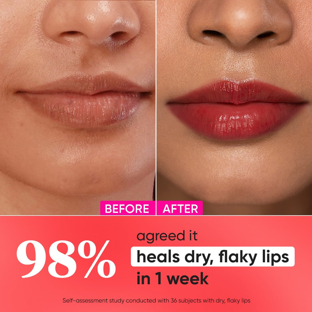 Dot & Key Barrier Repair Ceramide & Peptide SPF 50+, PA+++ Lip Balm - Red Romance | Grocsy
