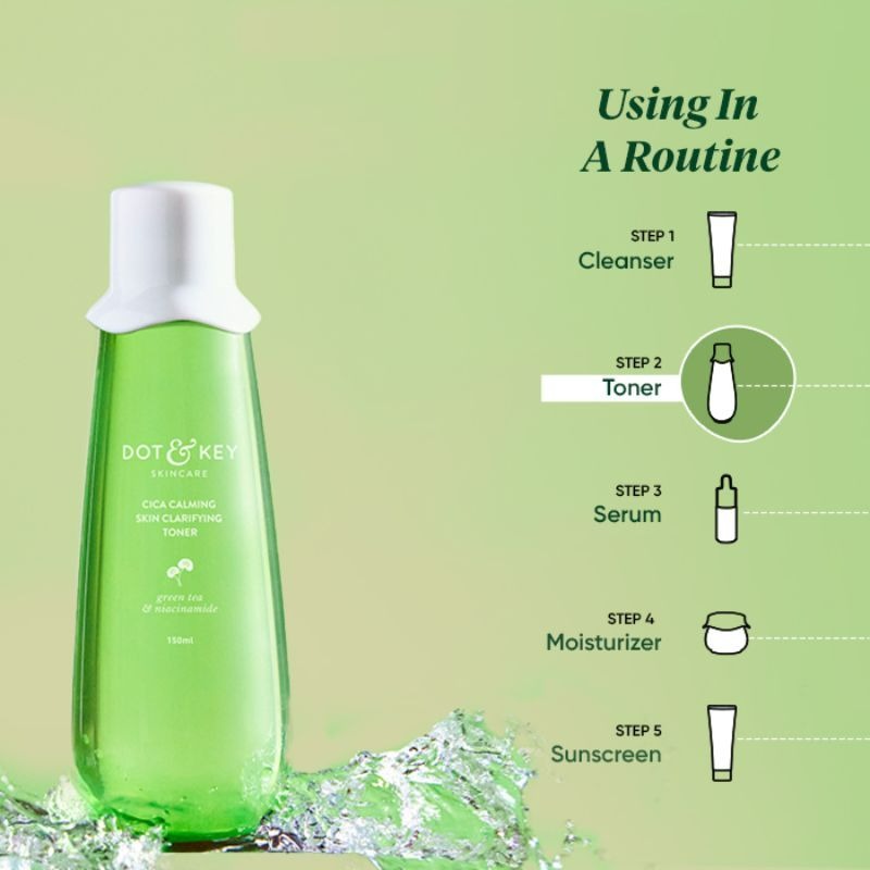 Dot & Key Cica Calming Skin Clarifying Toner | Grocsy